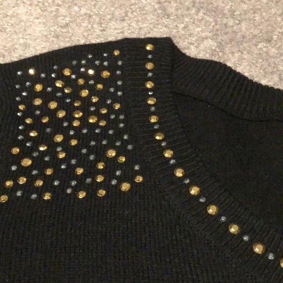 NWT Jessica Black Long-Sleeve Top (Petite) - Picture 2 of 8